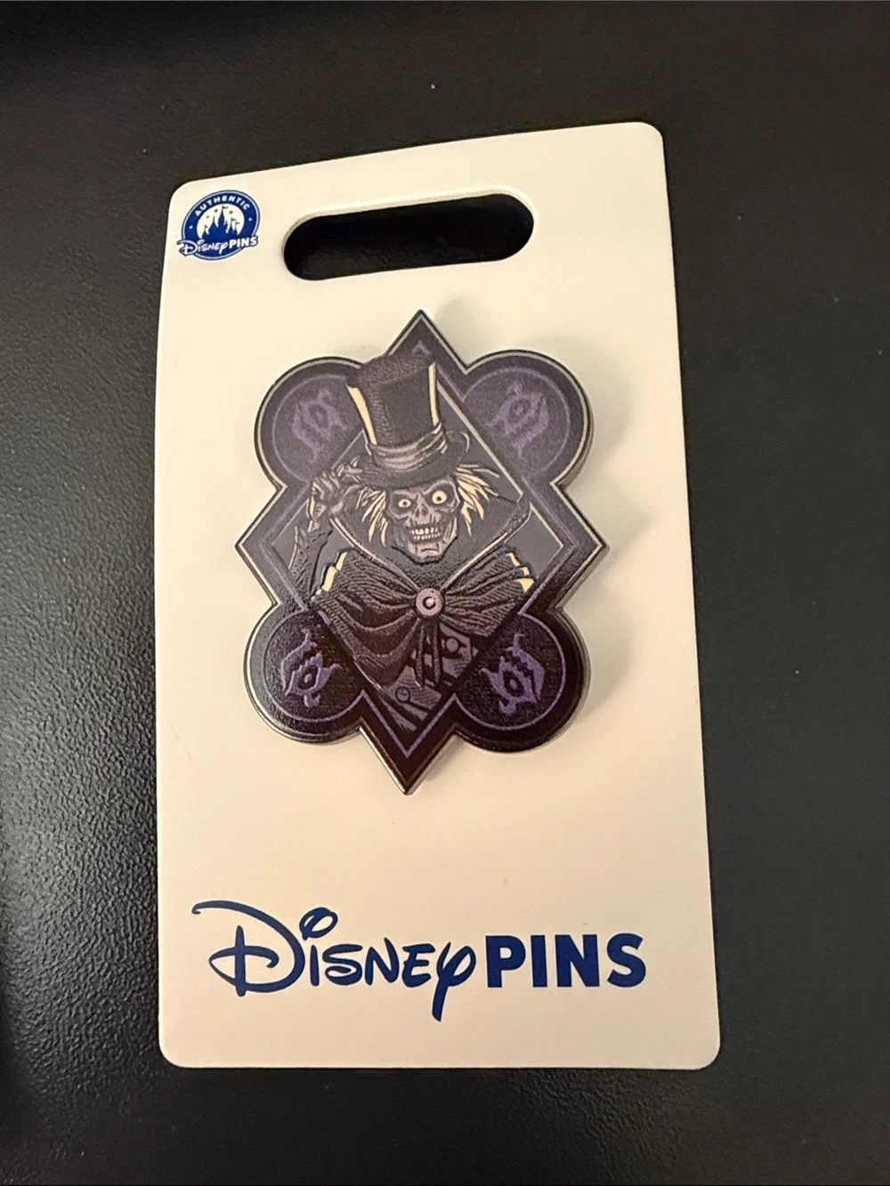 Disney Haunted Mansion Enamel Pin Set in Purple and Black